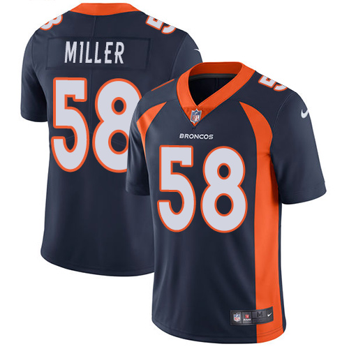 wholesale î€€jerseysî€ î€€freeî€ î€€shippingî€ Youth Denver Broncos #58 Von Miller ...